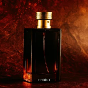 تصویر "عطر تلخ مردانه" که حس قدرت، جذابیت و ماندگاری رایحه تلخ مردانه را منتقل میکند atraida.ir که هویت برند عطر آیدا ( امیر عطری ) است.